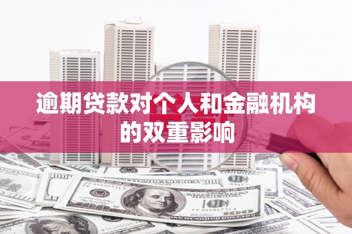 贺州逾期贷款对个人和金融机构的双重影响