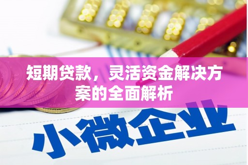 贺州短期贷款，灵活资金解决方案的全面解析