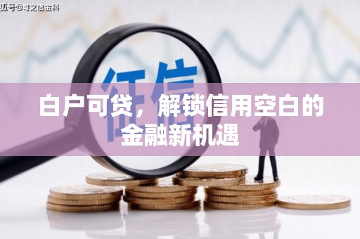 贺州白户可贷，解锁信用空白的金融新机遇
