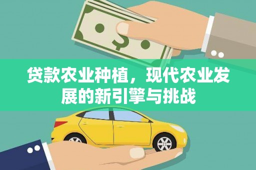 贺州贷款农业种植，现代农业发展的新引擎与挑战
