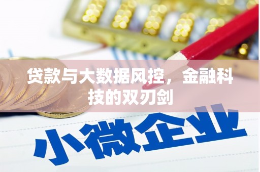 贺州贷款与大数据风控，金融科技的双刃剑