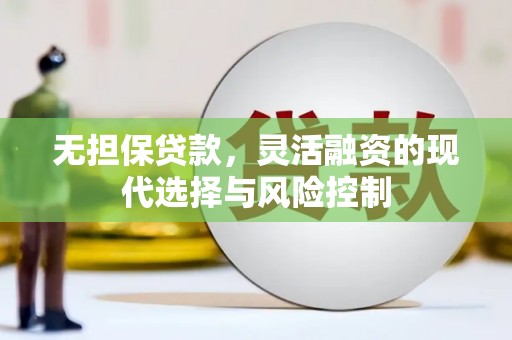 贺州无担保贷款，灵活融资的现代选择与风险控制