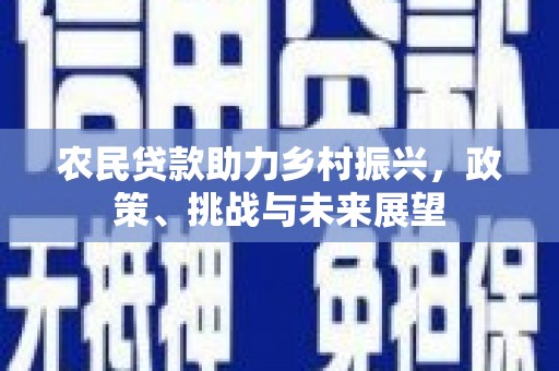 贺州农民贷款助力乡村振兴，政策、挑战与未来展望