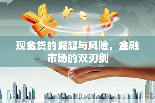 贺州现金贷的崛起与风险，金融市场的双刃剑