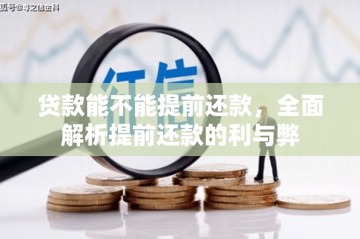贺州贷款能不能提前还款，全面解析提前还款的利与弊