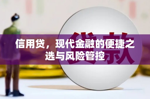 贺州信用贷，现代金融的便捷之选与风险管控