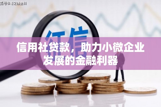 贺州信用社贷款，助力小微企业发展的金融利器