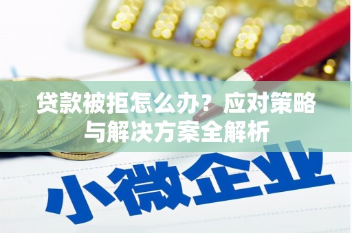 贺州贷款被拒怎么办？应对策略与解决方案全解析