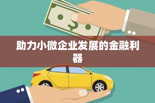 贺州助力小微企业发展的金融利器
